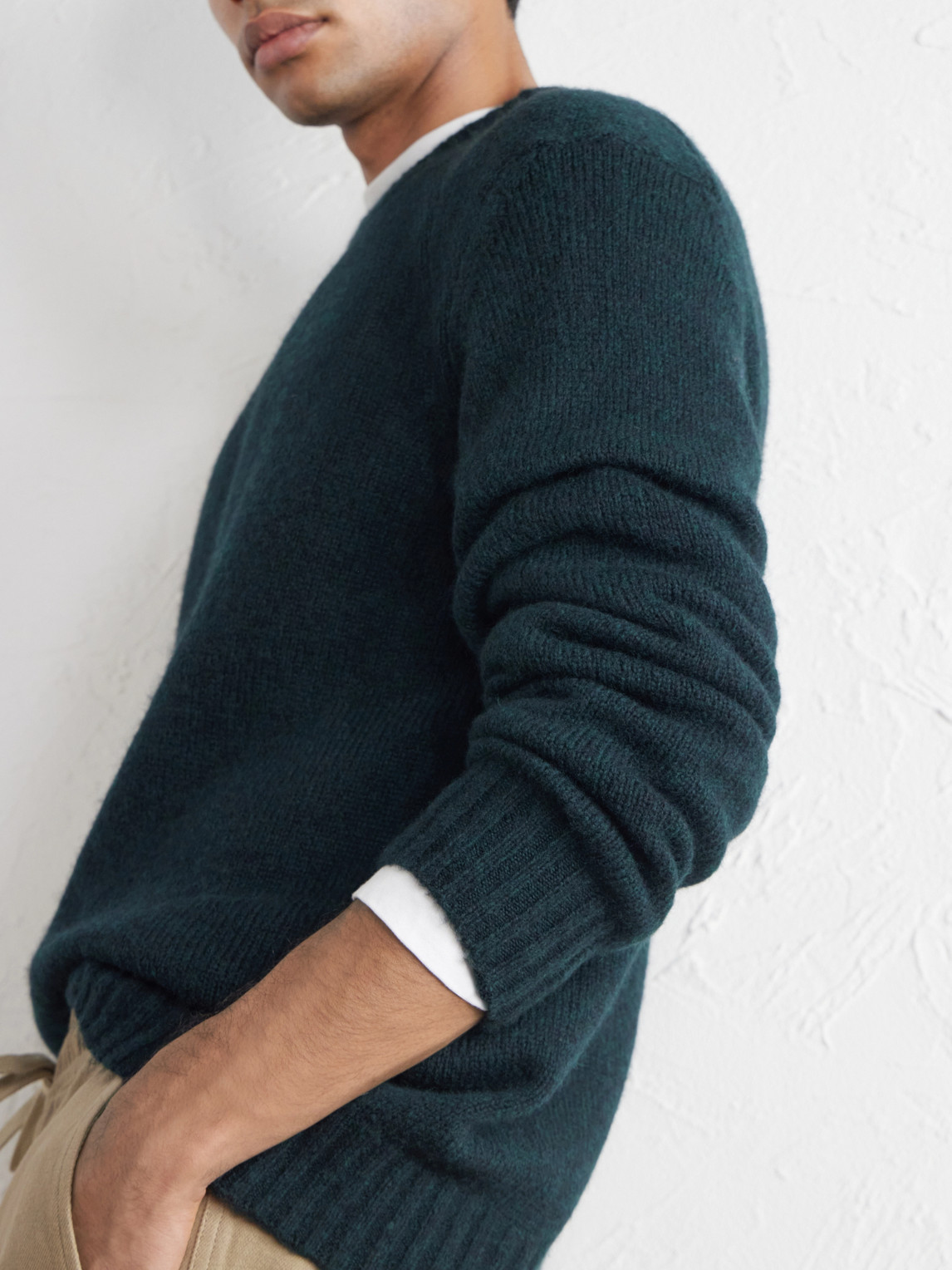 Lee 6598 Merino Wool-Blend Sweater