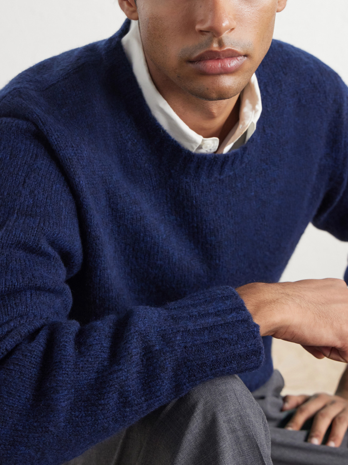 Lee 6598 Merino Wool-Blend Sweater