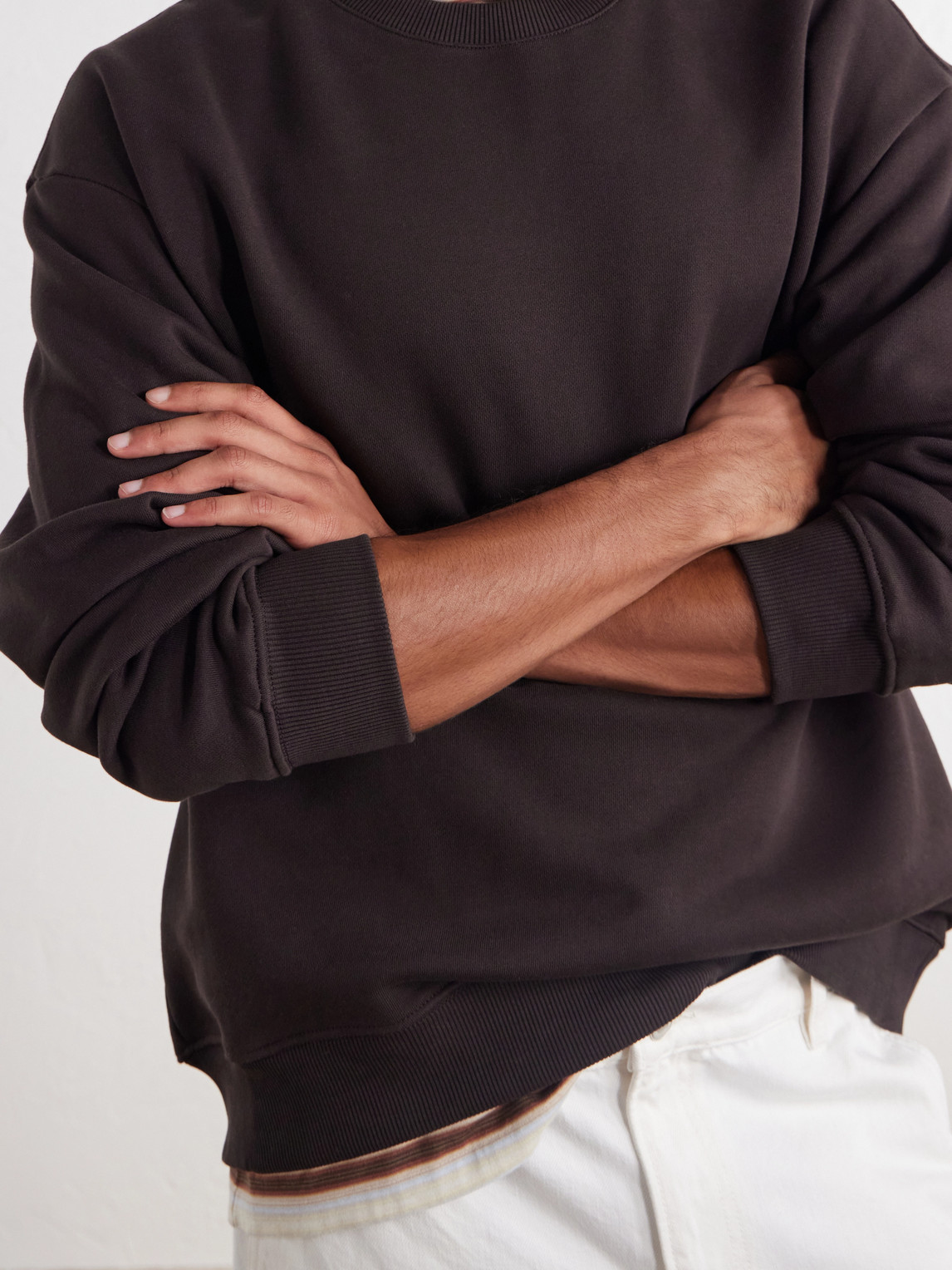 David 3014 Organic Cotton-Jersey Sweatshirt