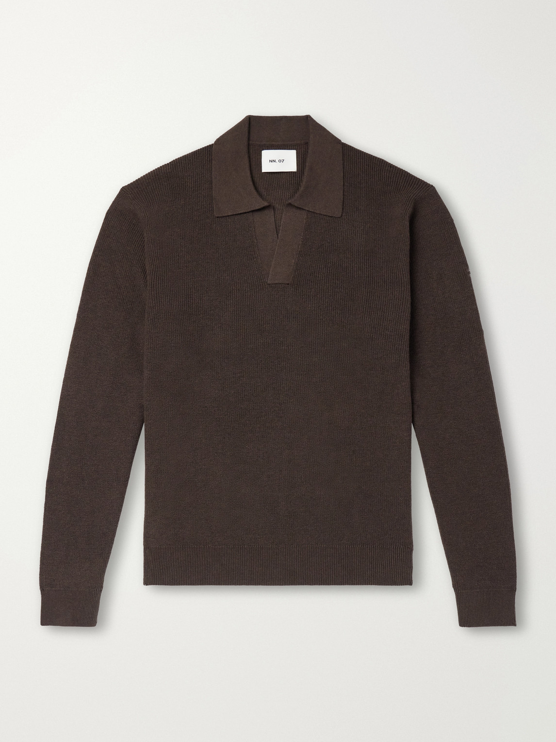Hope Rib 60060 Organic Cotton And Cashmere-Blend Polo Shirt