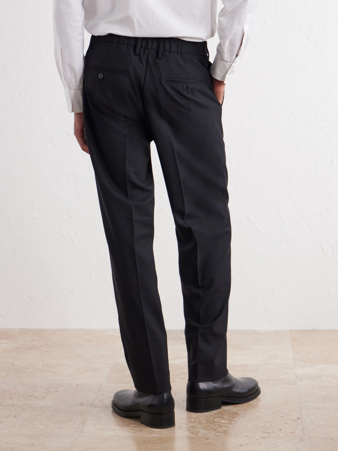 Brendan 10037 Straight-Leg Woven Trousers