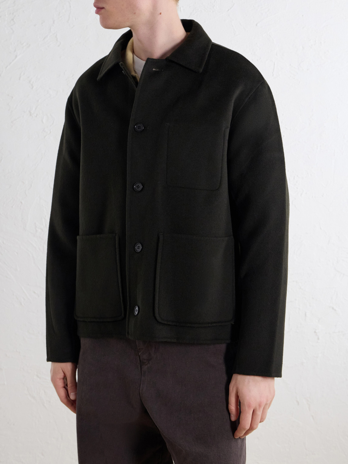 Morgan 8447 Wool-Blend Twill Jacket