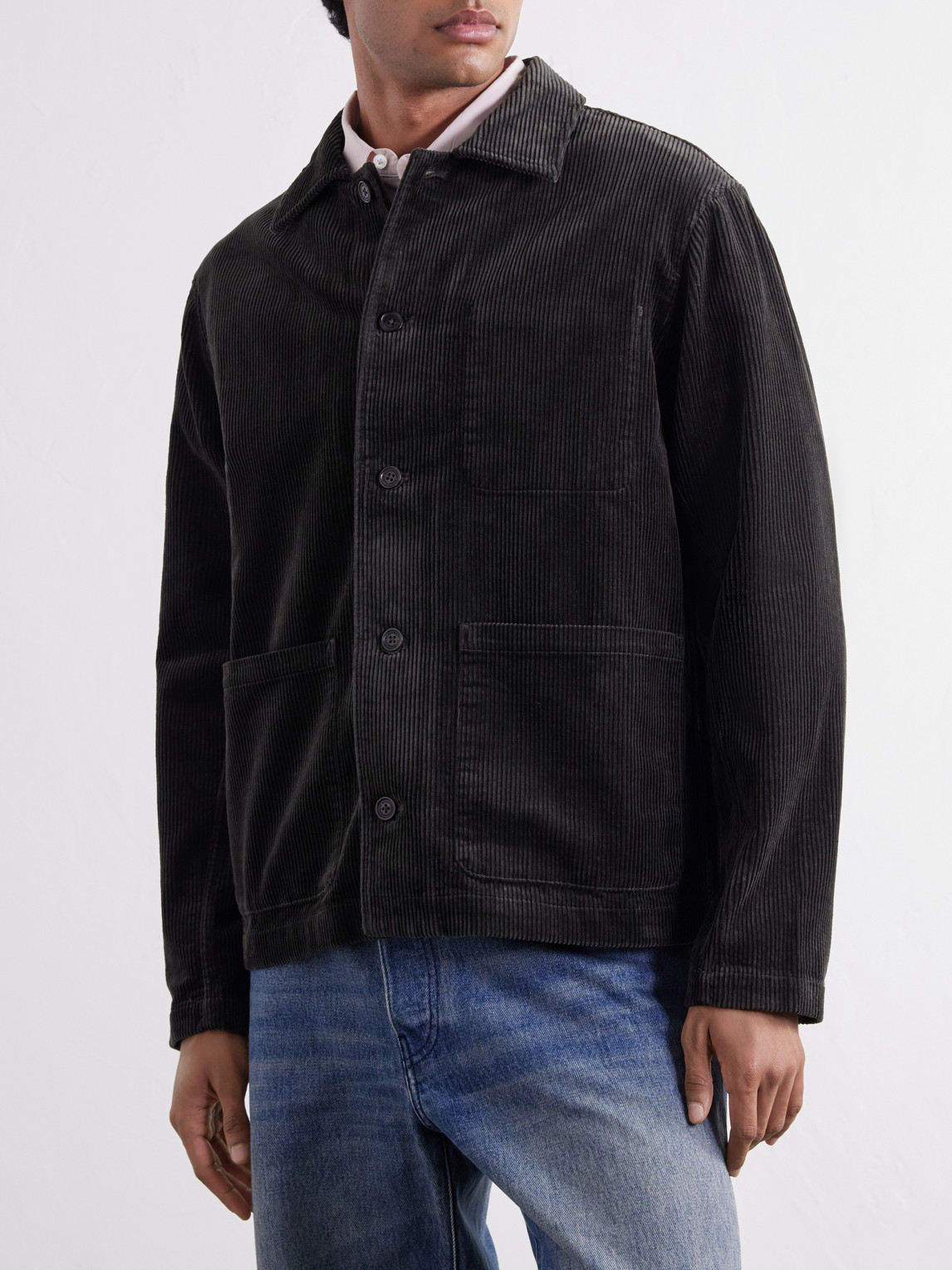 Morgan 50004 Organic Cotton-Corduroy Chore Jacket