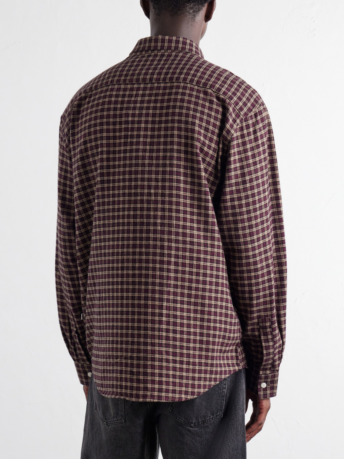 Deon 5465 Checked Organic Cotton-Flannel Shirt