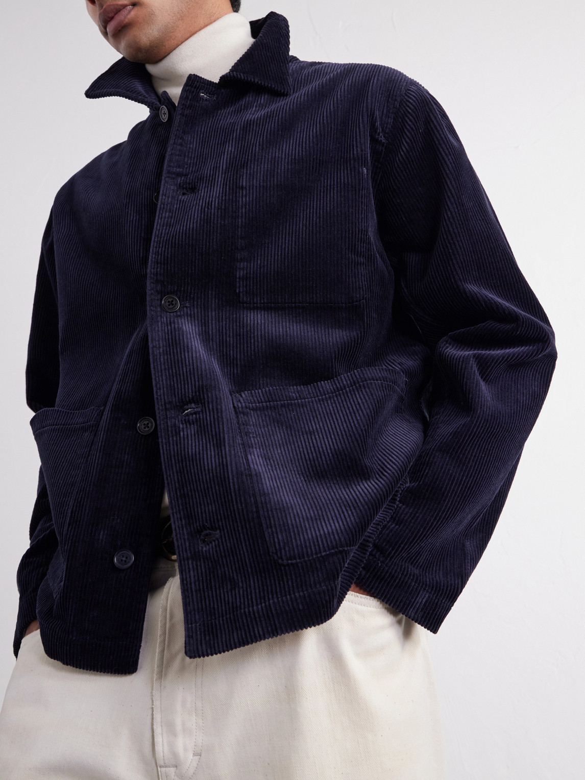 Morgan 50004 Organic Cotton-Corduroy Chore Jacket