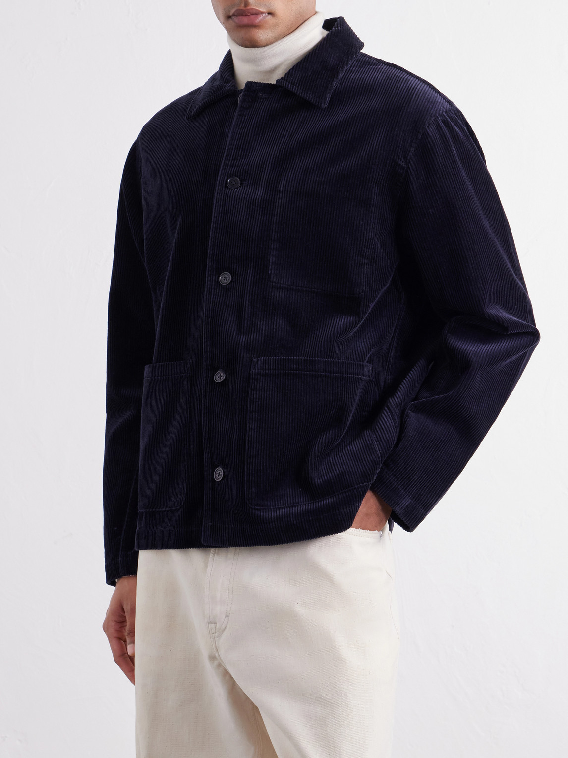 Morgan 50004 Organic Cotton-Corduroy Chore Jacket