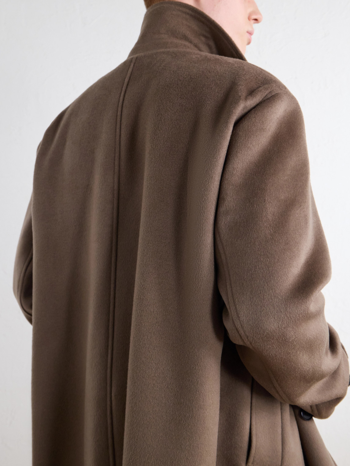 Gibson 80040 Brushed Wool-Blend Flannel Coat