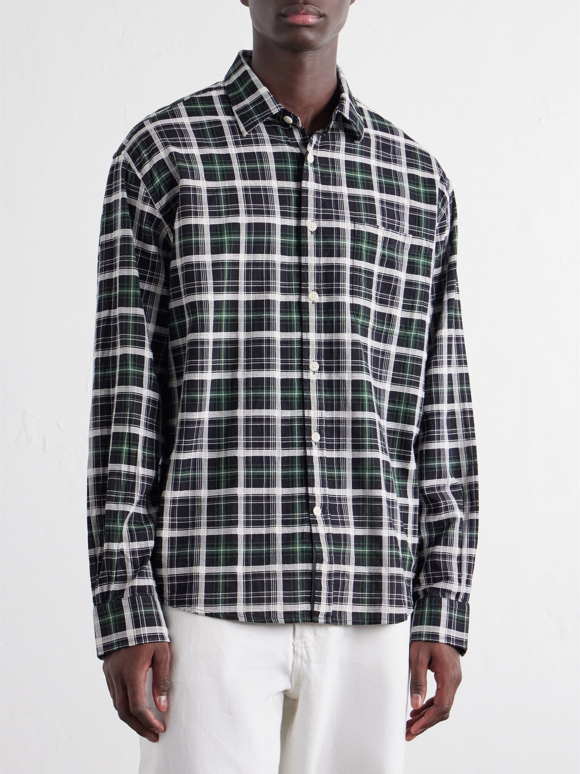 Deon 50037 Checked Woven Organic Cotton Shirt