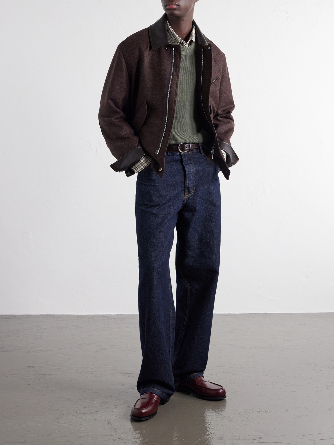Hope Rib Crew 60060 Organic Cotton And Cashmere-Blend Sweater