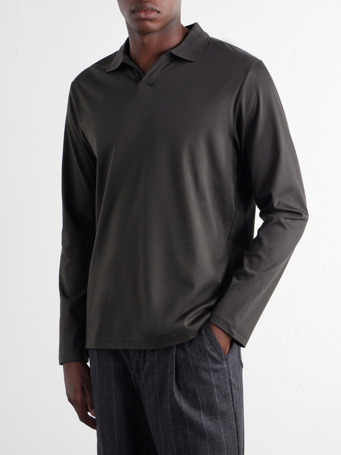 Paul 3525 Organic Cotton-Jersey Polo Shirt