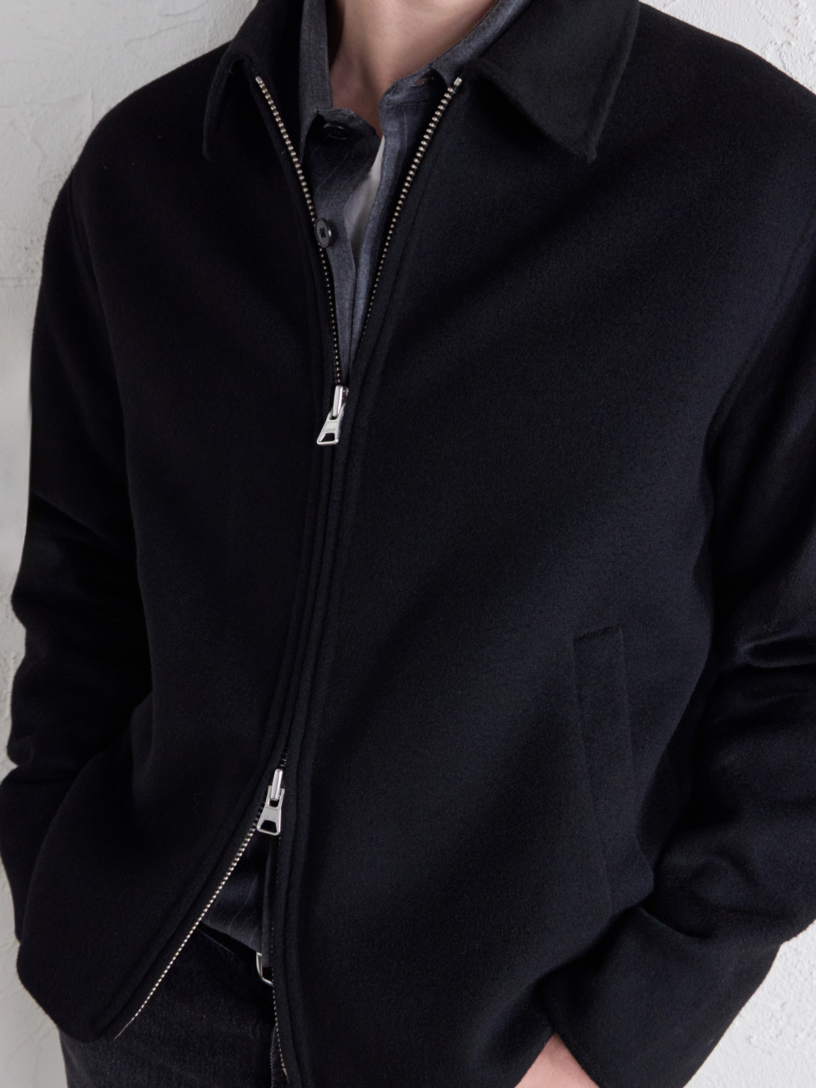 Arlo 8447 Wool-Blend Felted Jacket