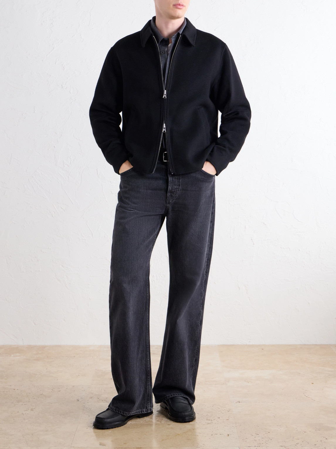 Arlo 8447 Wool-Blend Felted Jacket