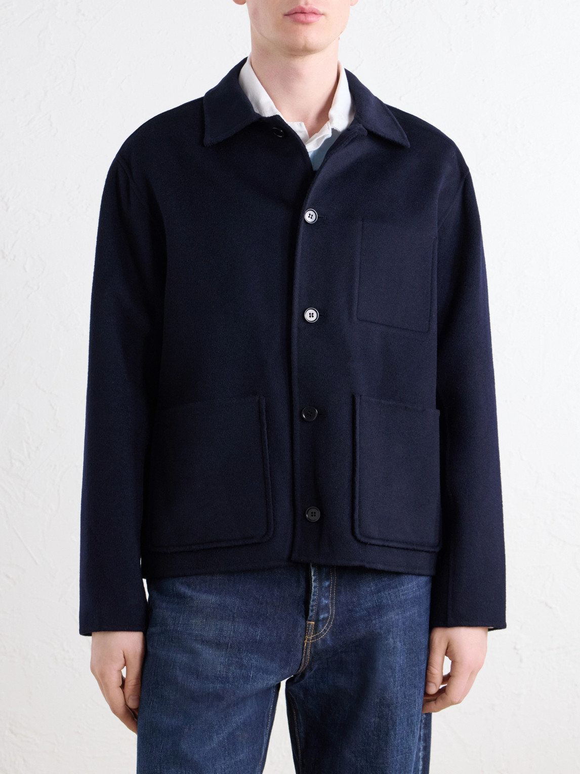 Morgan 8447 Wool-Blend Twill Jacket