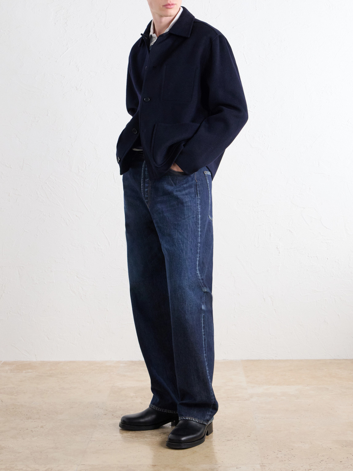 Morgan 8447 Wool-Blend Twill Jacket