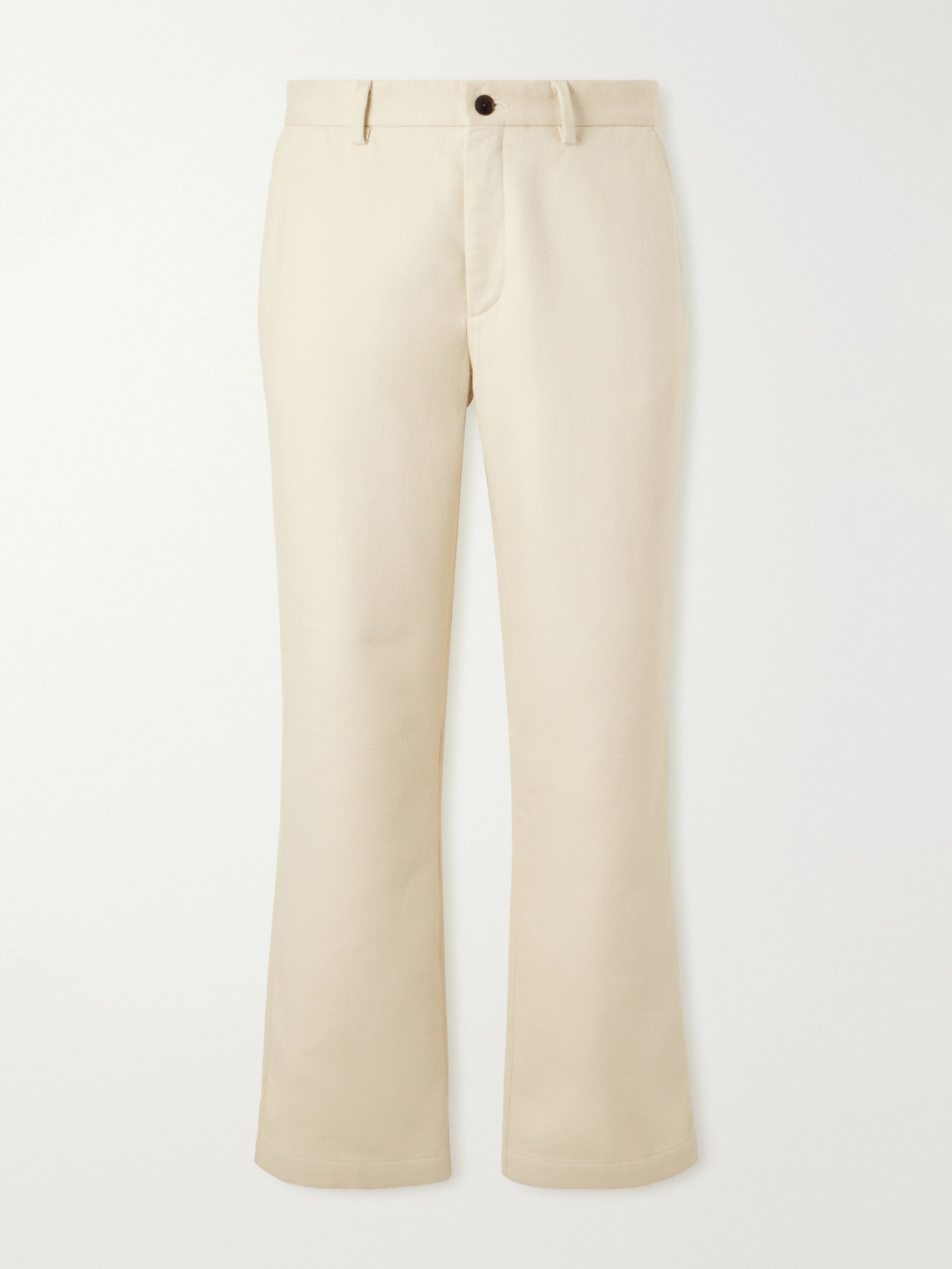 Mr P. – Straight-Leg Cotton and Cashmere-Blend Twill Trouser