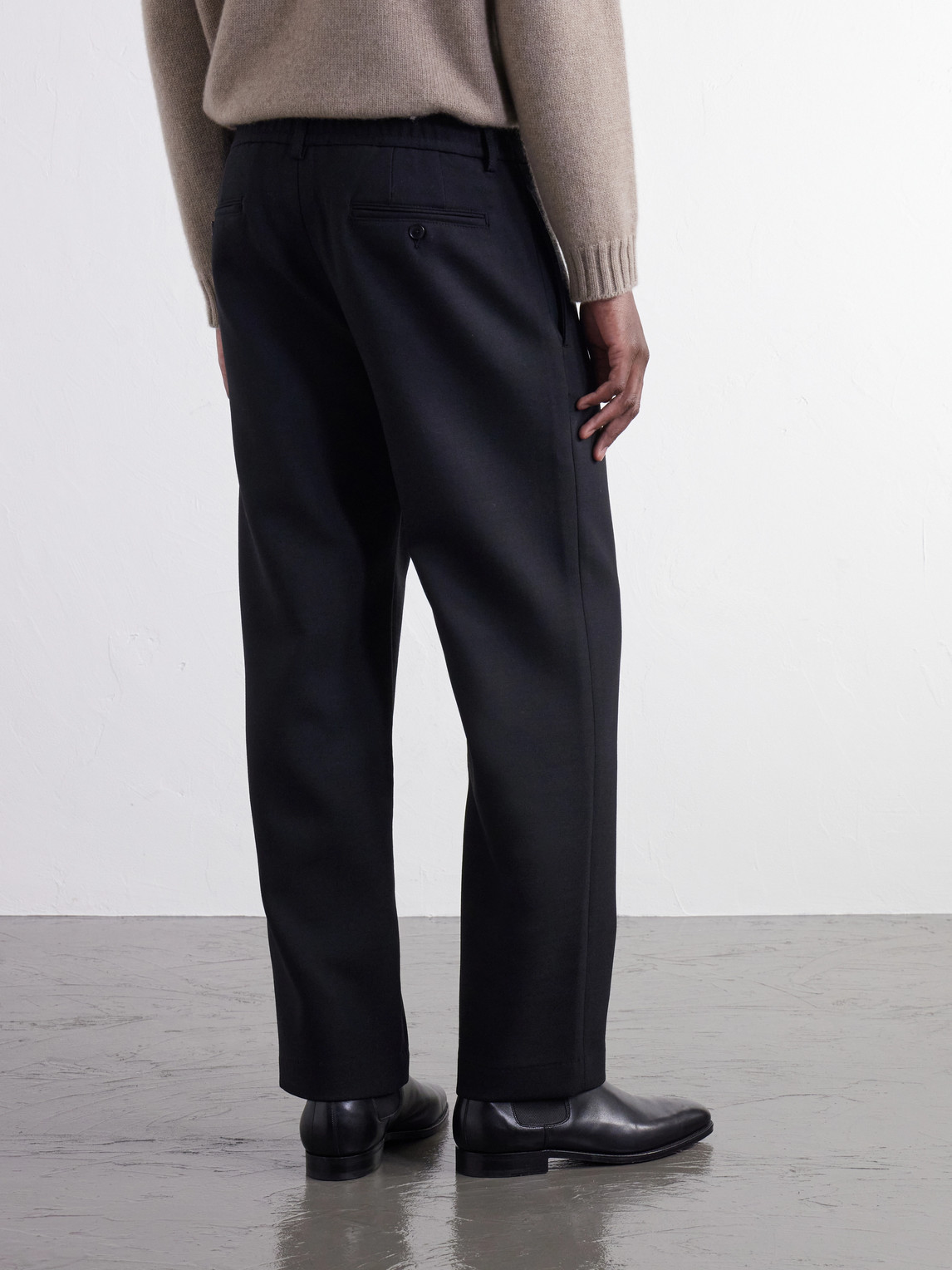 Mr P. - Straight-Leg Tricotine Twill Trousers