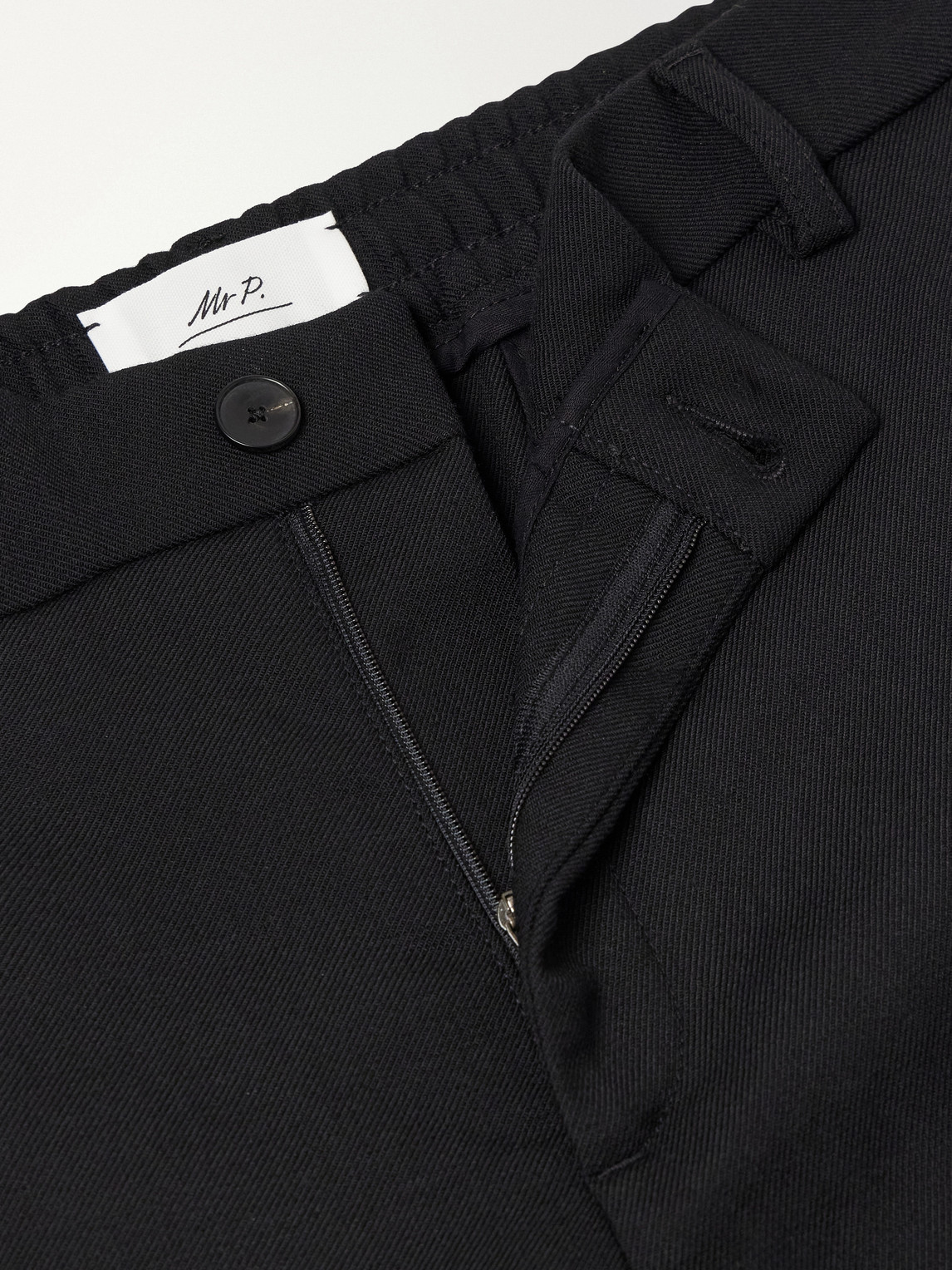 Mr P. - Straight-Leg Tricotine Twill Trousers