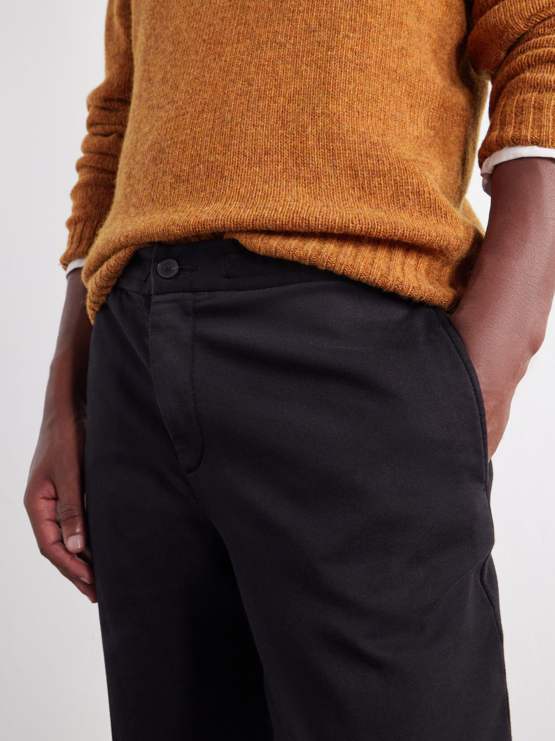 Mr P. - Tapered Cotton-Blend Jersey Drawstring Sweatpants