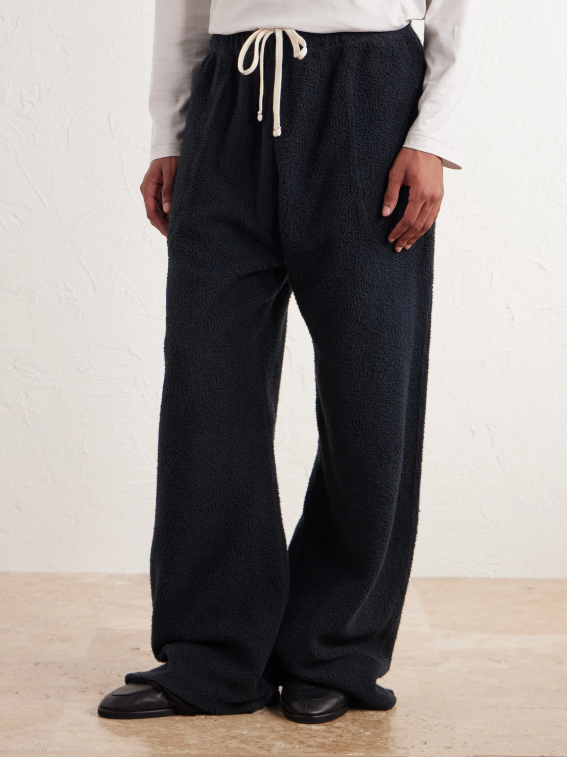 Straight-Leg Cotton-Fleece Sweatpants