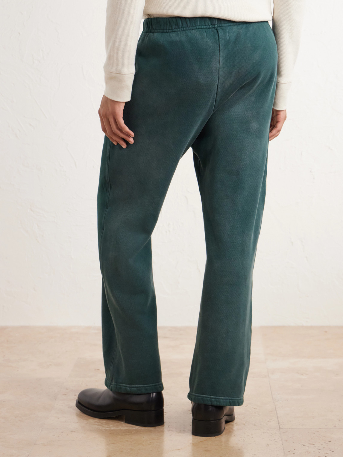 Straight-Leg Cotton-Jersey Sweatpants