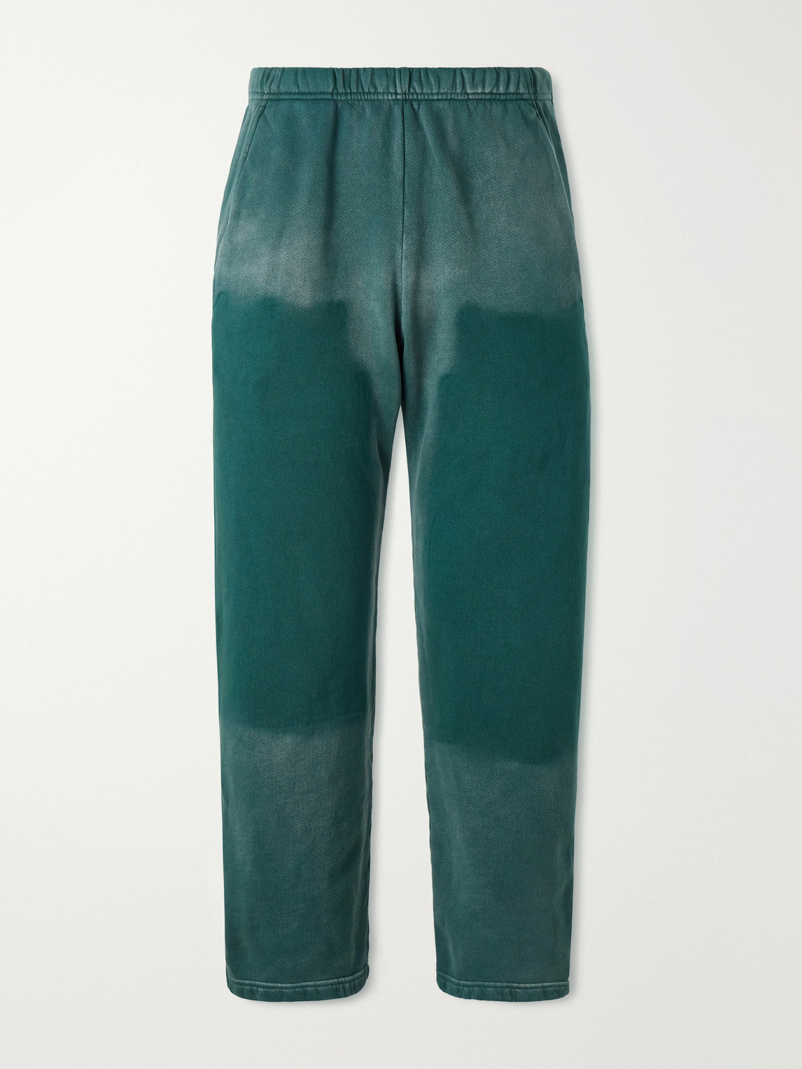 Straight-Leg Cotton-Jersey Sweatpants