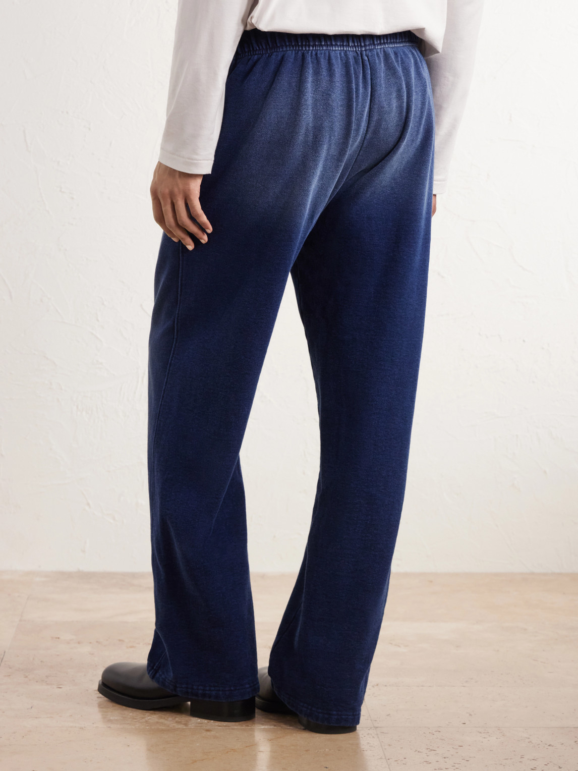 Straight-Leg Cotton-Fleece Sweatpants