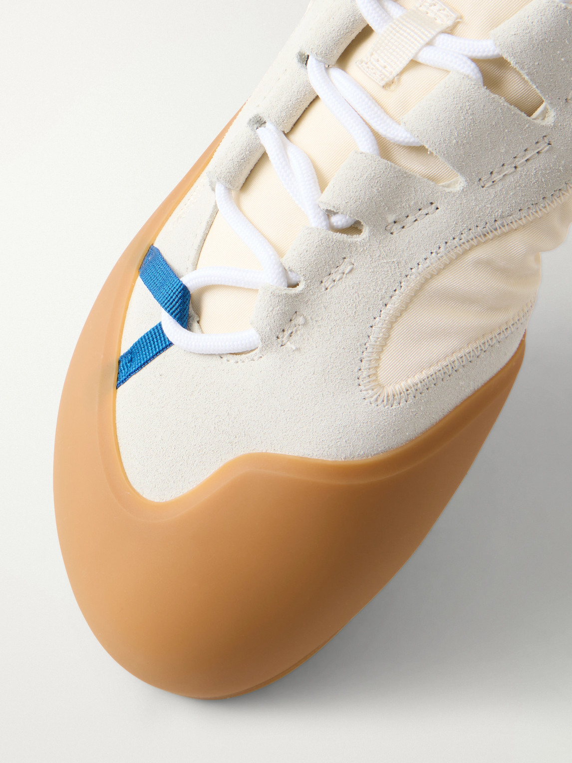 Grip Suede-Trimmed Nylon Sneakers
