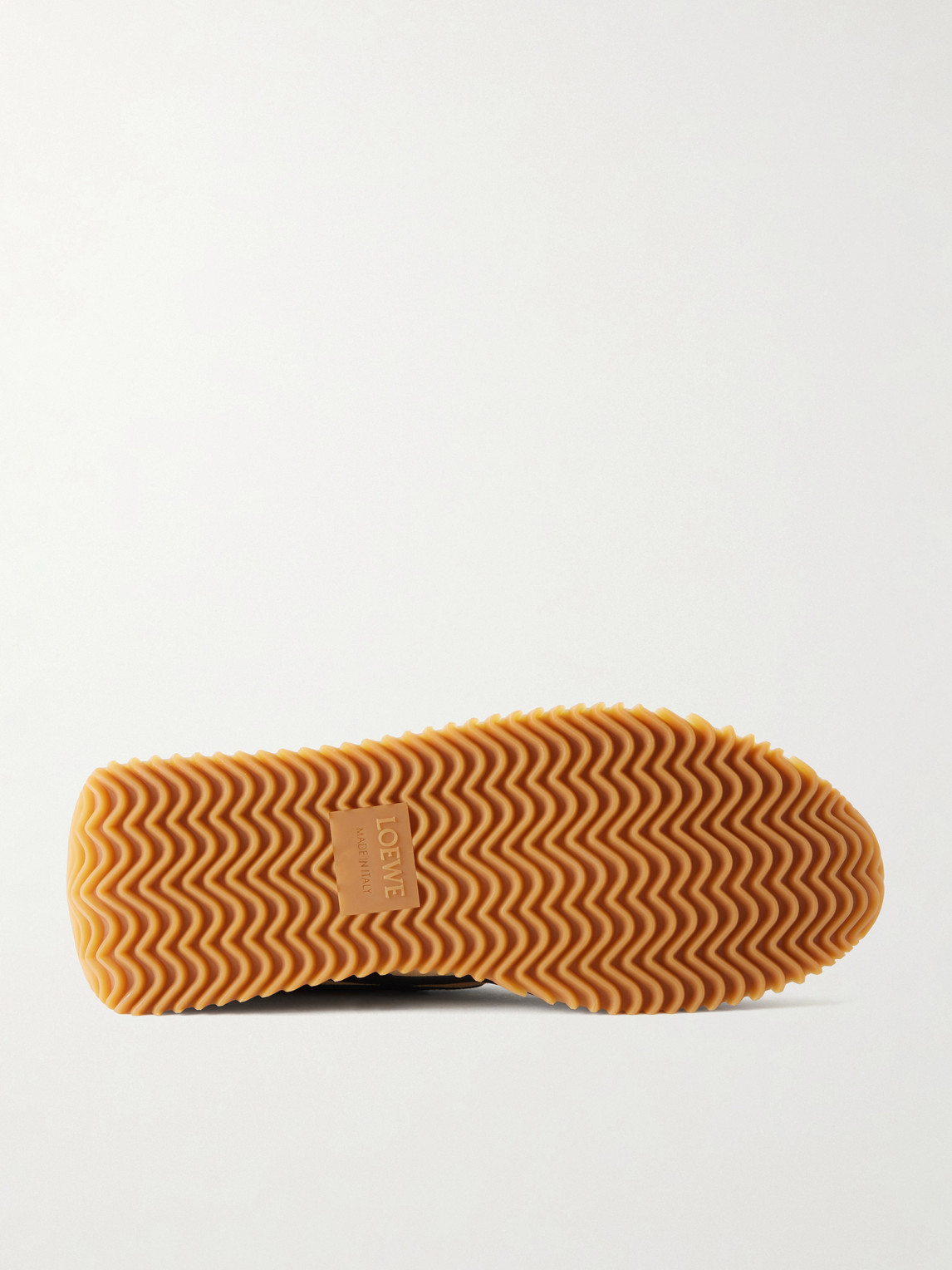 Loewe Flow Runner 2.0 Suede-trimmed Shell Sneakers In Multi