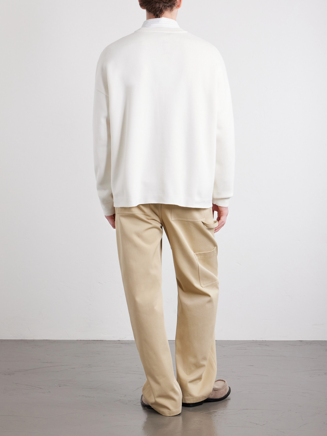 Anagram-Intarsia Sweater
