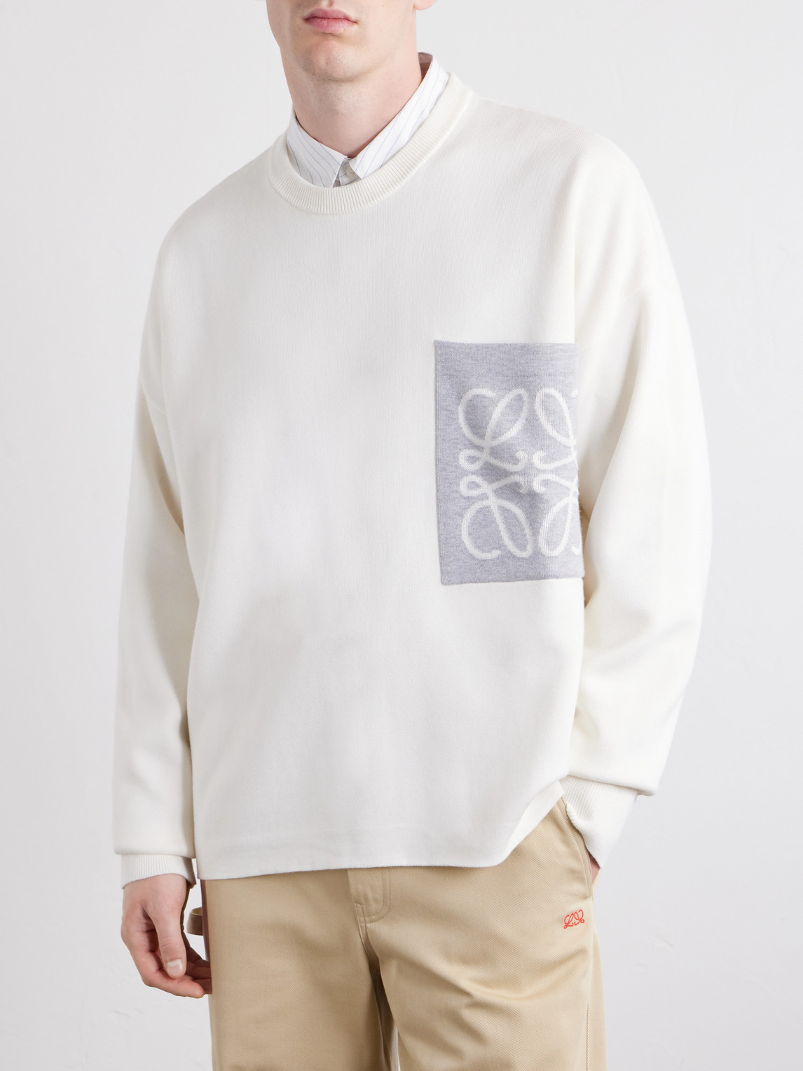 Anagram-Intarsia Sweater