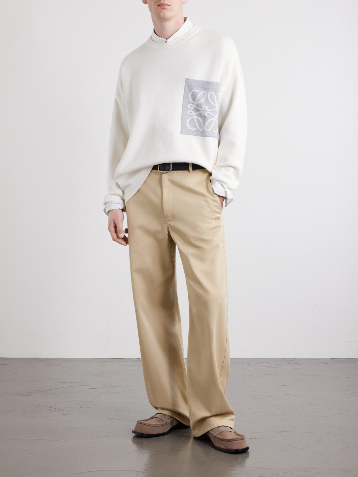 Anagram-Intarsia Sweater