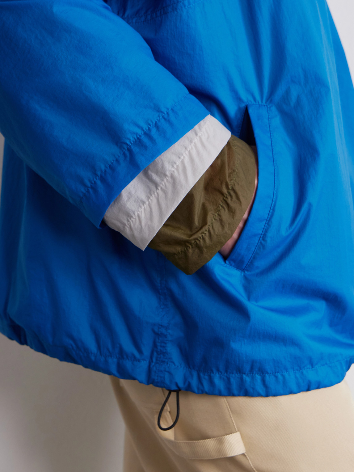 Logo-Embroidered Shell Jacket
