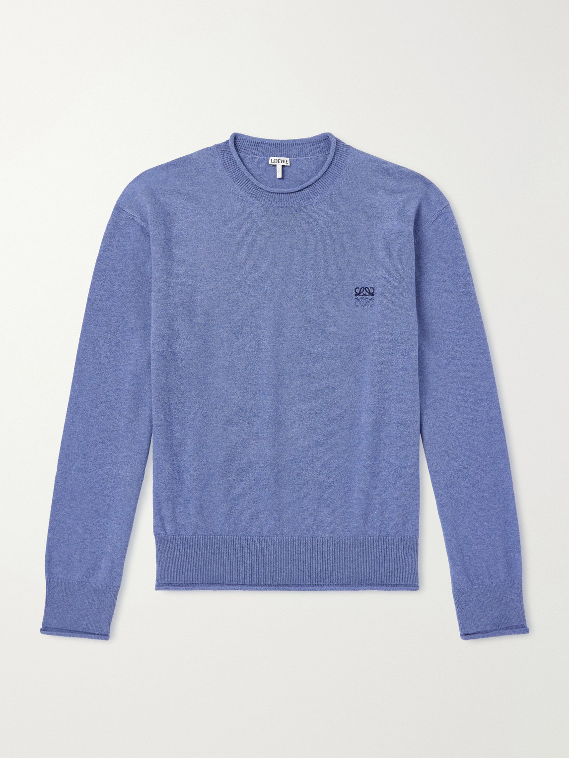 LOEWE – Anagram-Embroidered Cotton-Blend Sweater