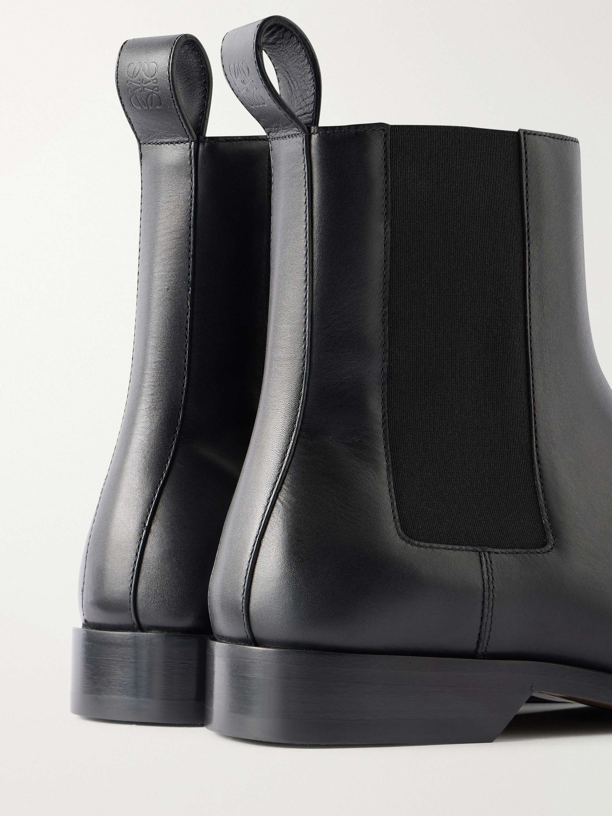 LOEWE Bobine Leather Chelsea Boots for Men | MR PORTER