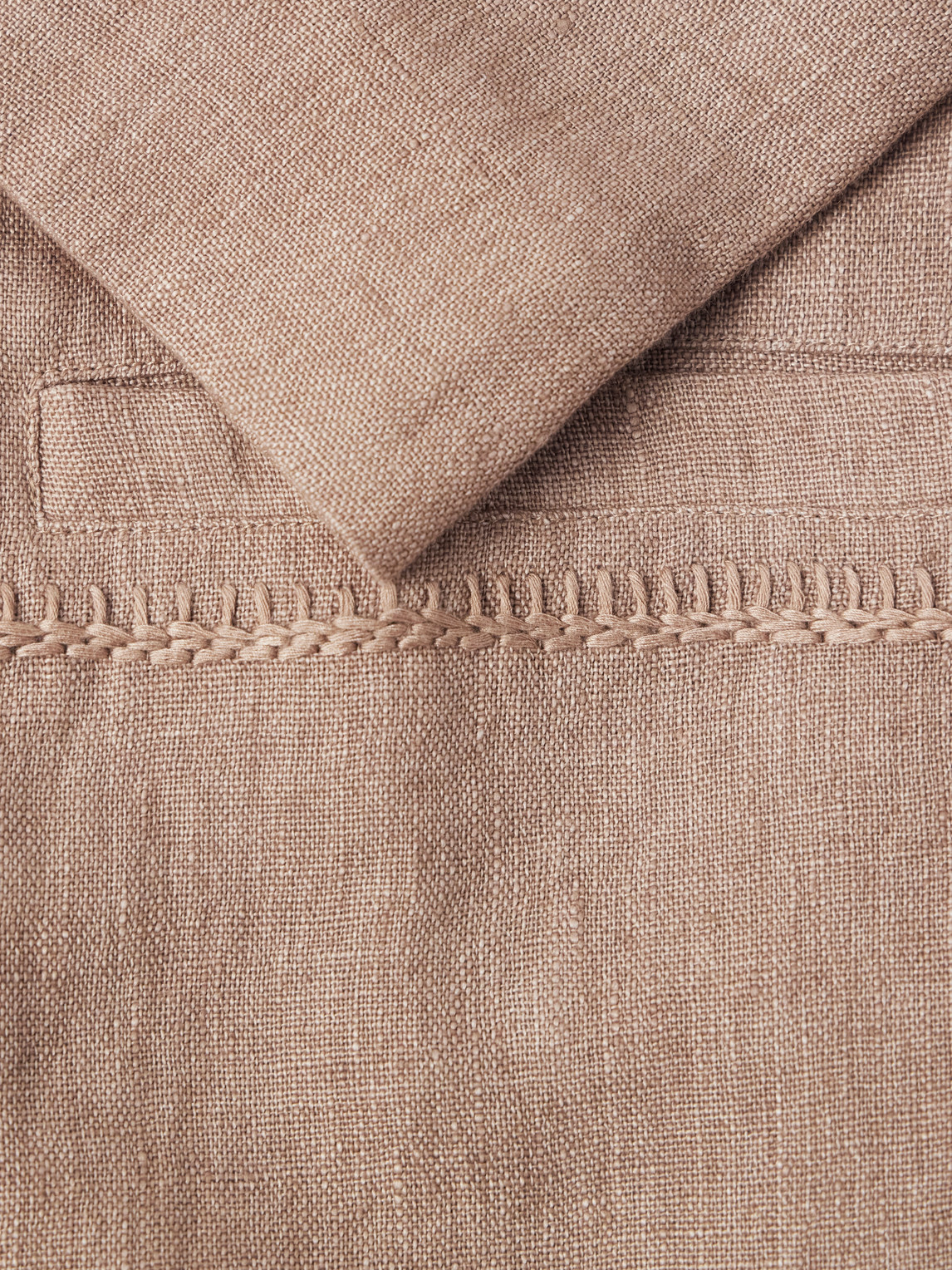 Rabari Embroidered Linen Blazer