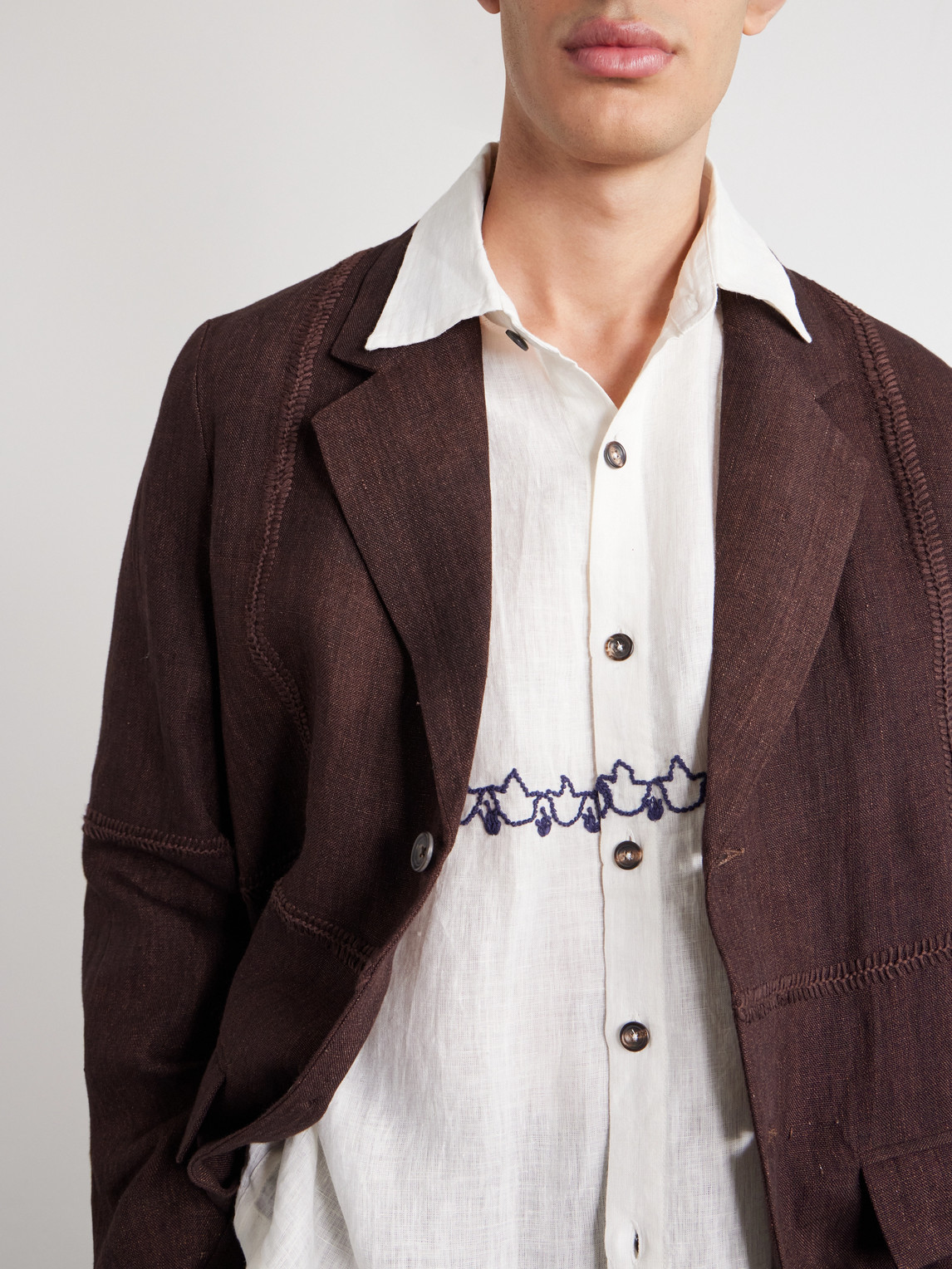 Embroidered Linen