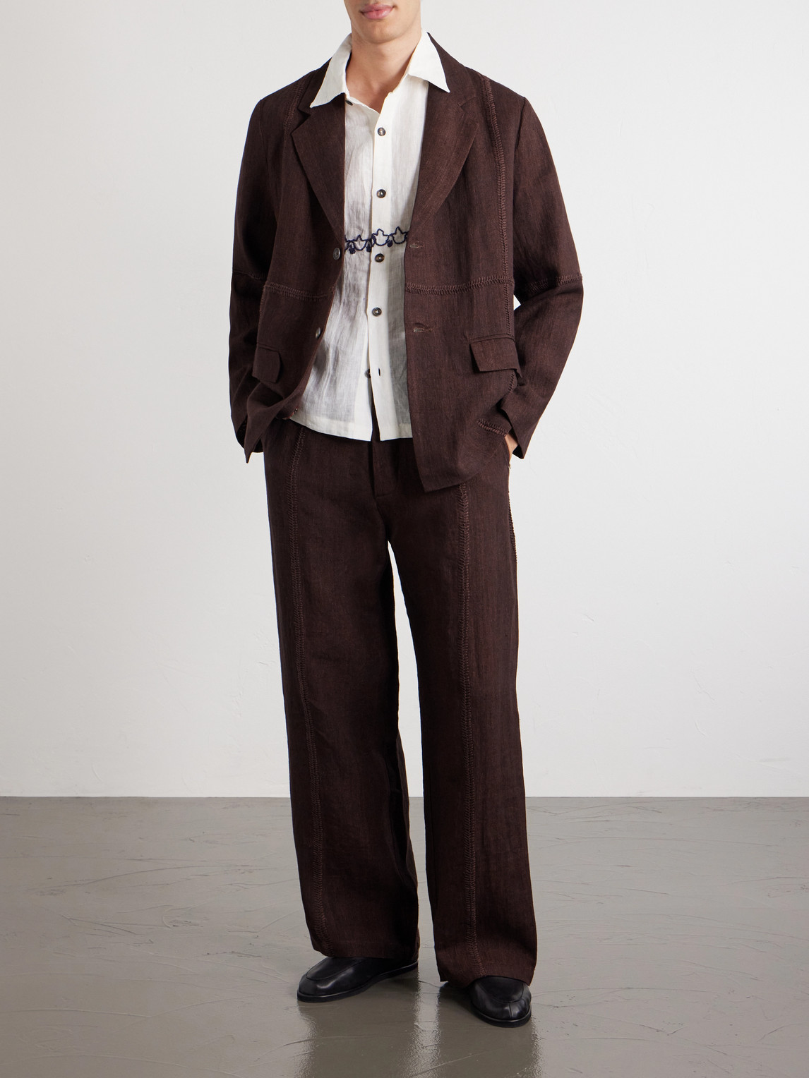 Embroidered Linen