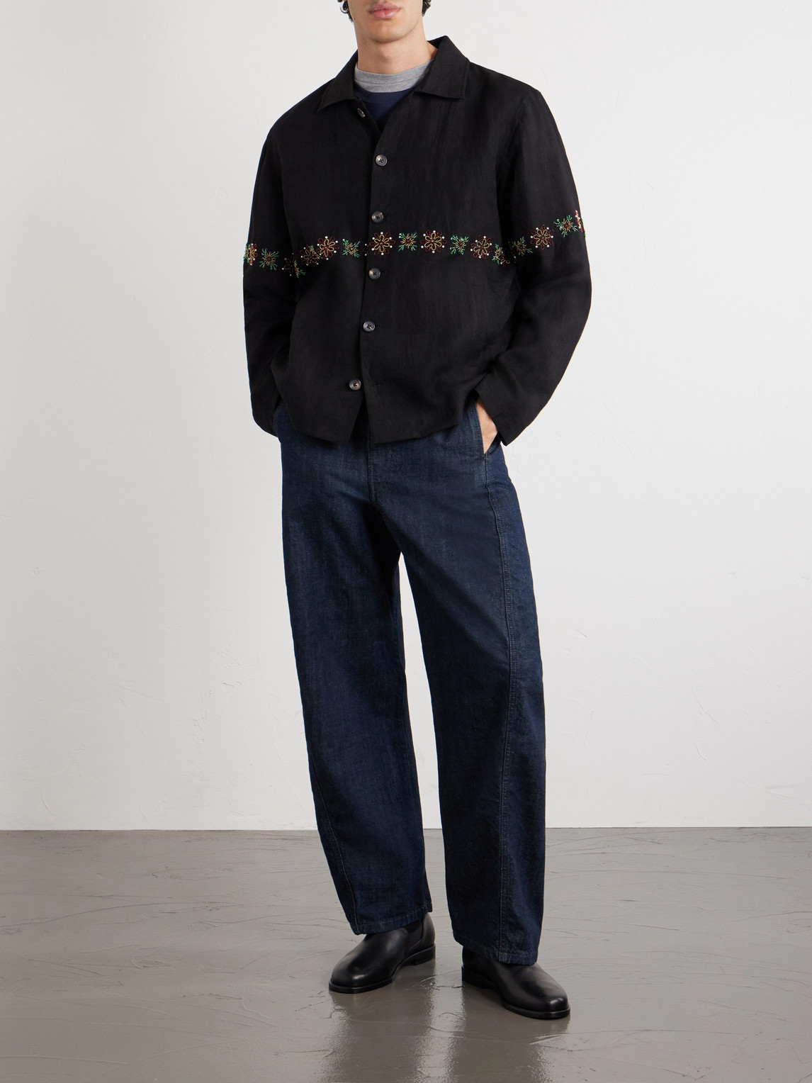 Embroidered Linen