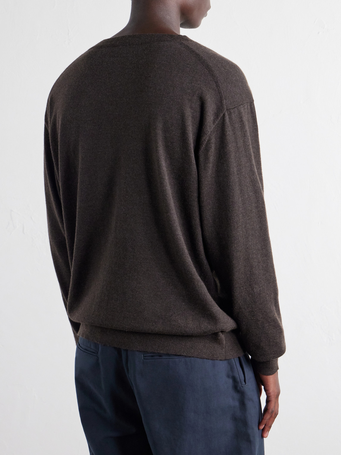 Cotton And Yak-Blend Sweater
