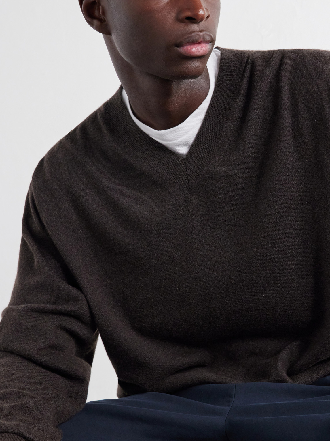 Cotton And Yak-Blend Sweater