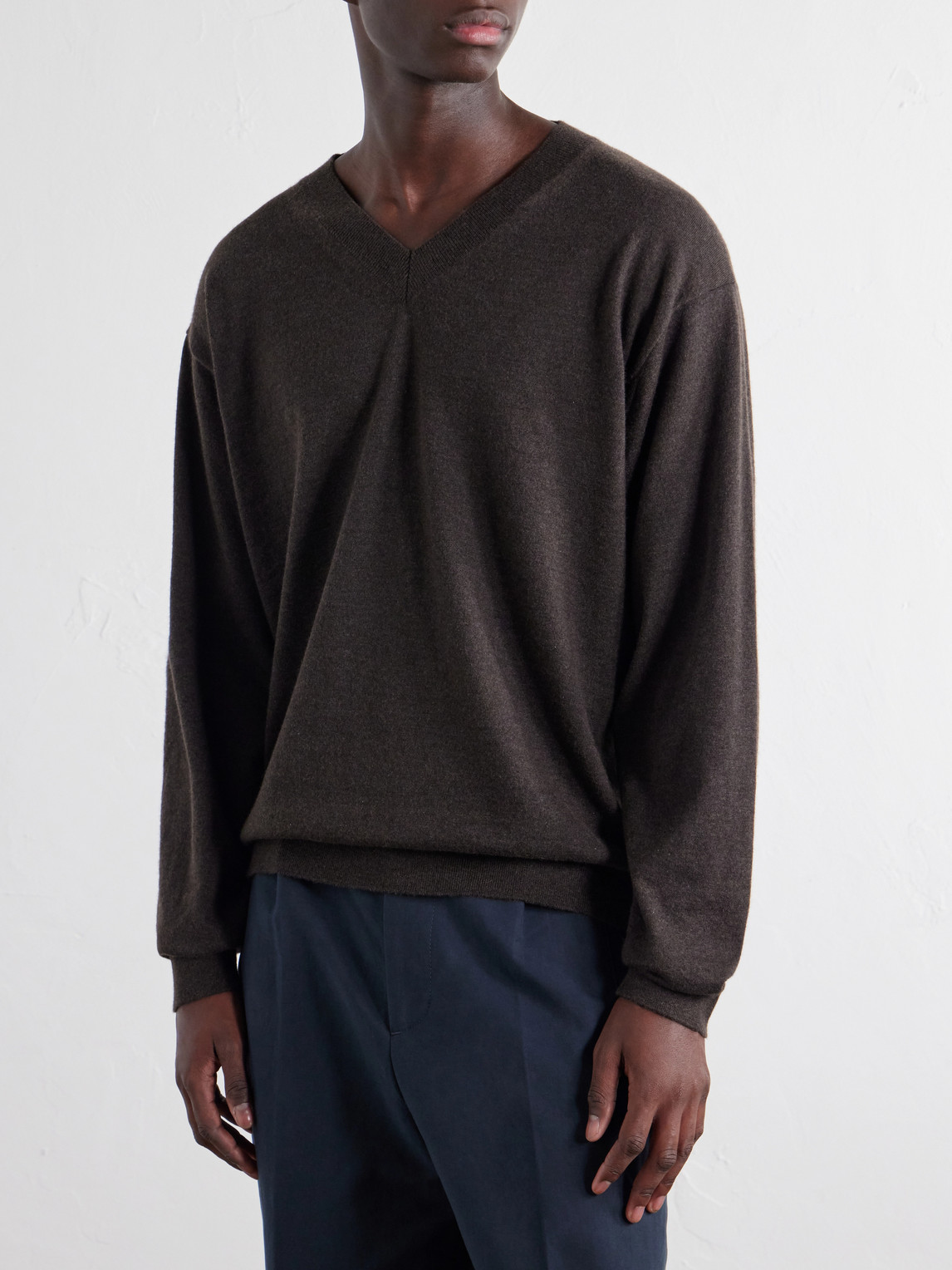 Cotton And Yak-Blend Sweater