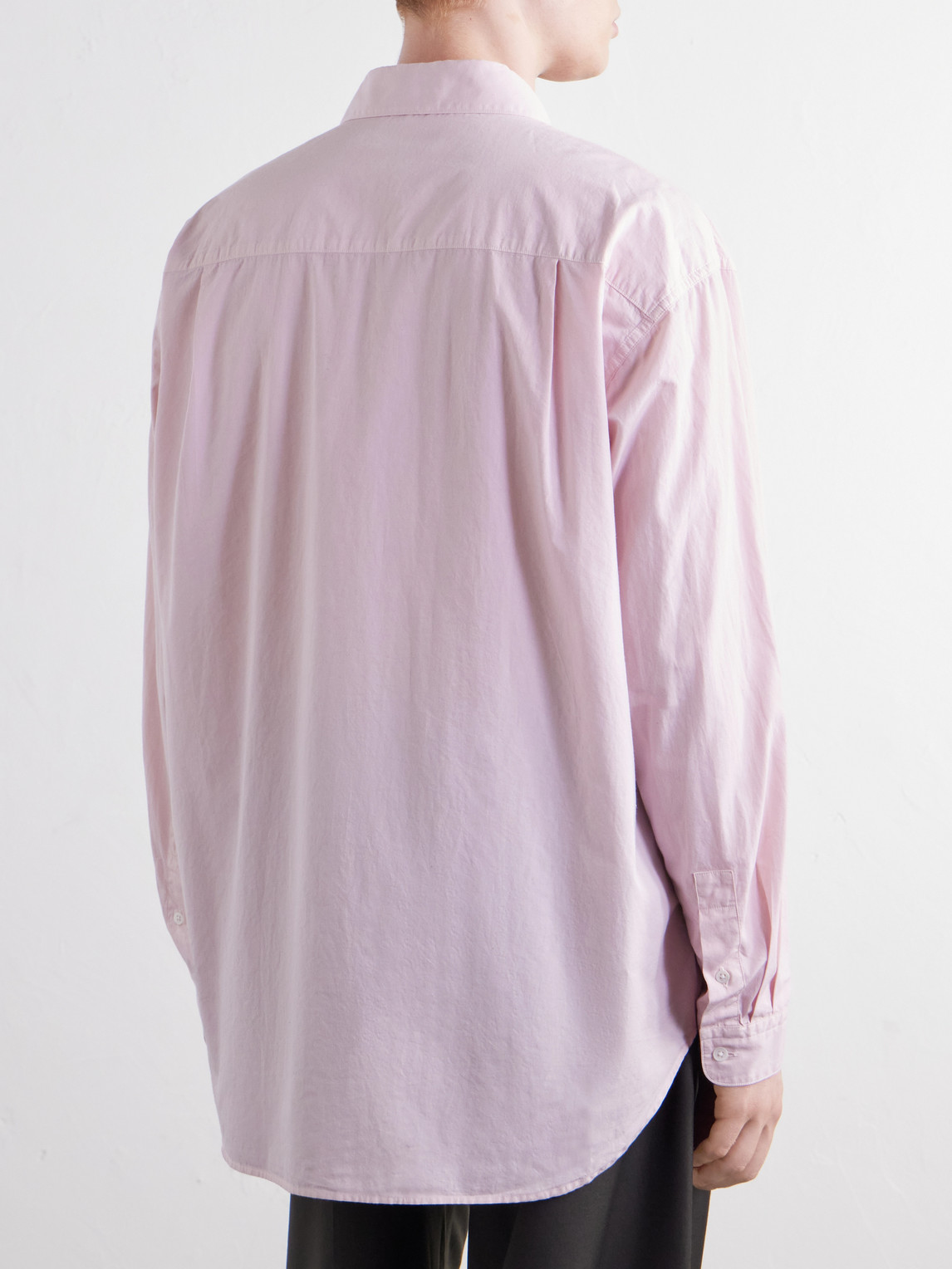 Cotton And Cashmere-Blend Lawn Shirt