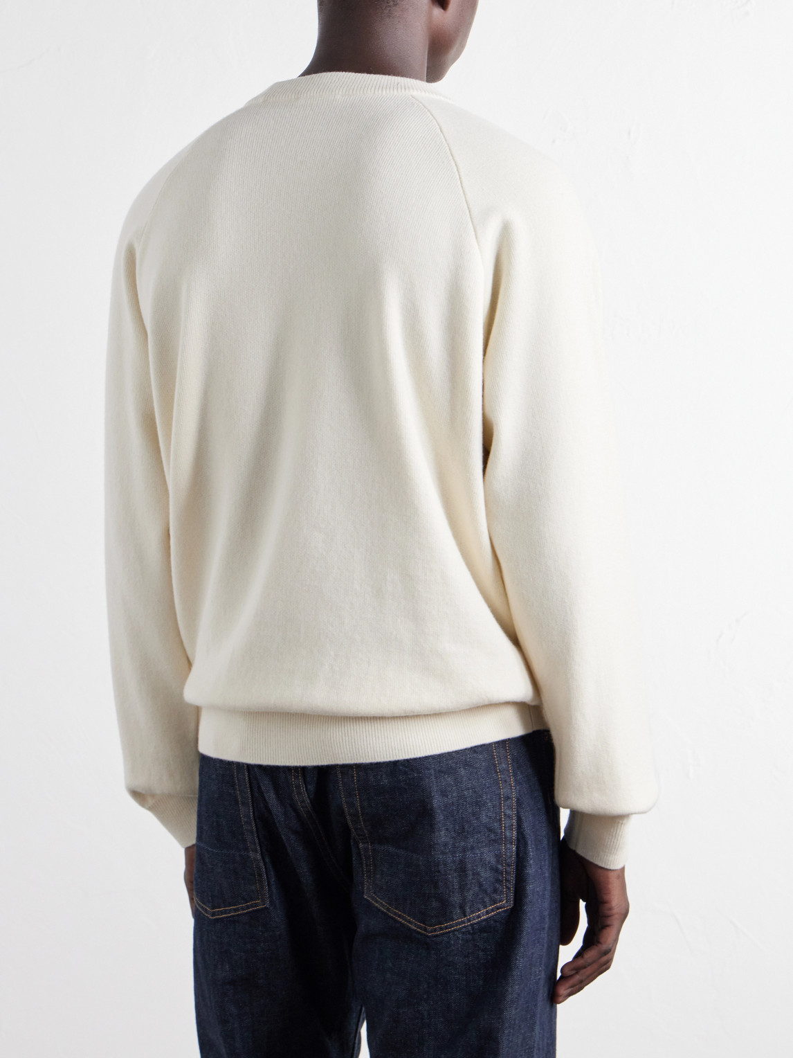 Cotton And Wool-Blend Sweater