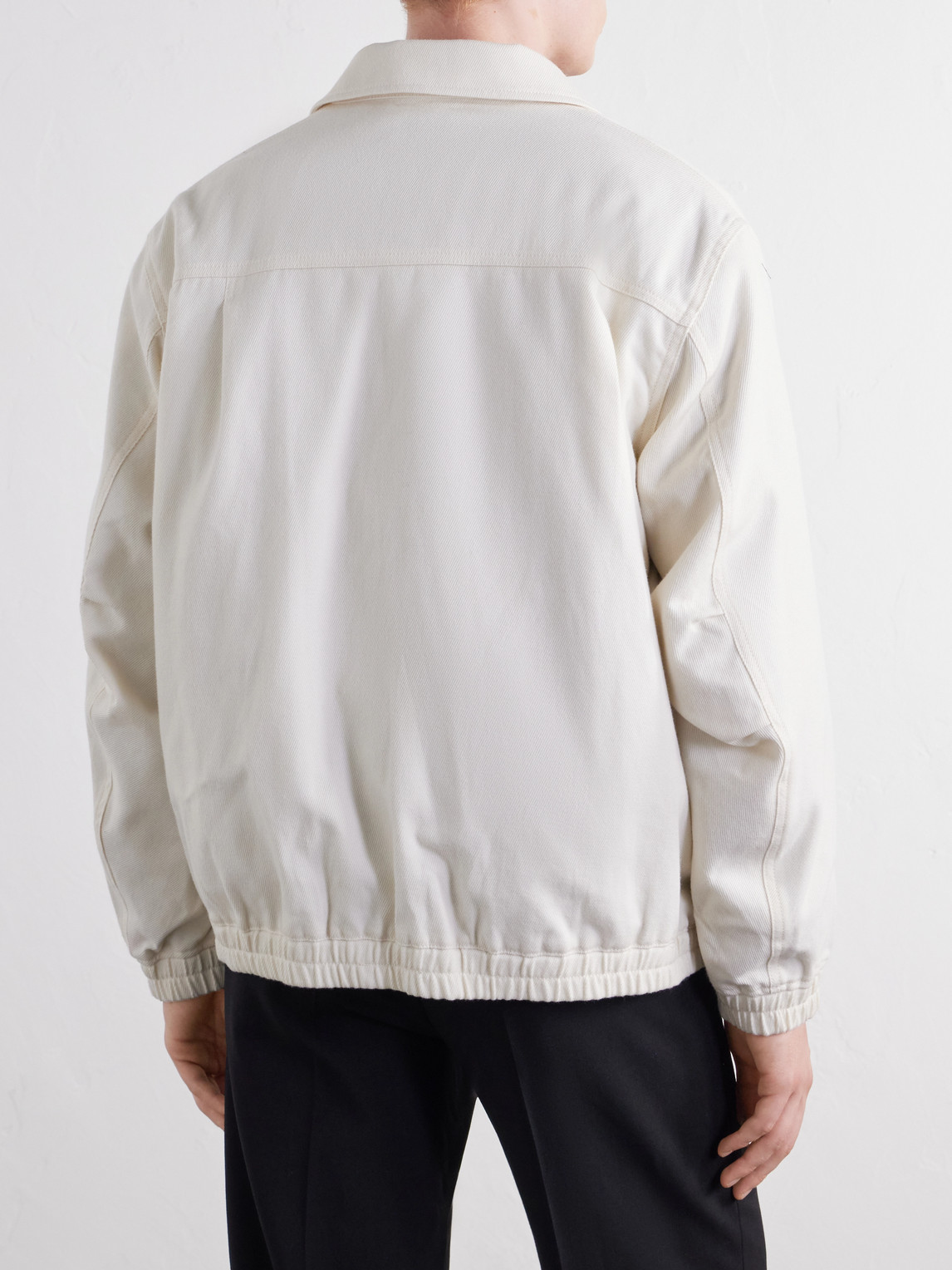 Wool And Cotton-Blend Twill Jacket