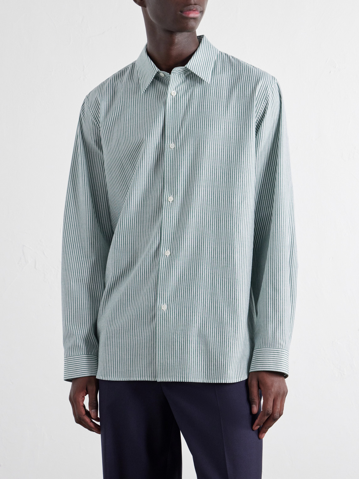 Striped Cotton Shirt