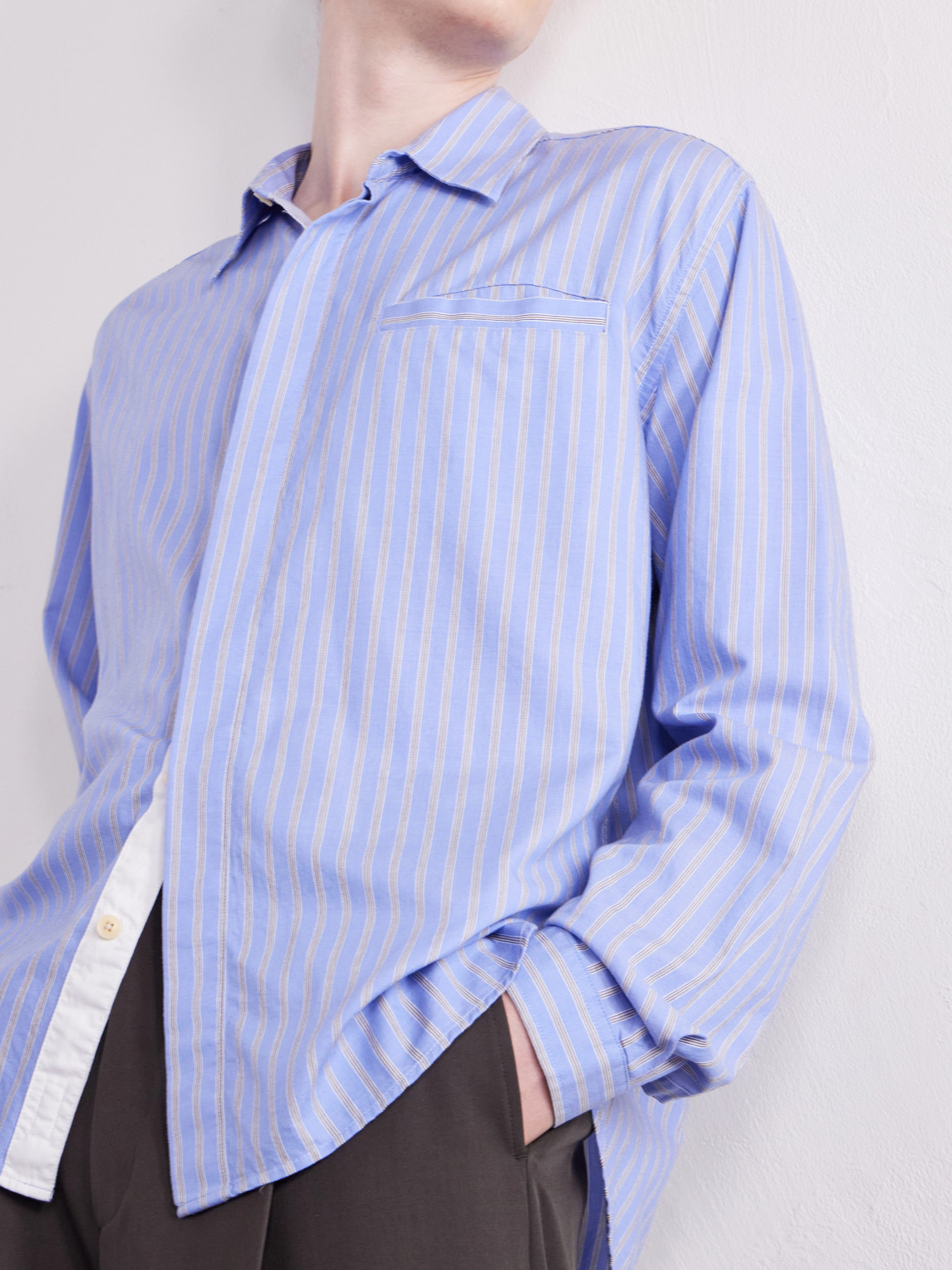 Mulvey Striped Cotton Shirt