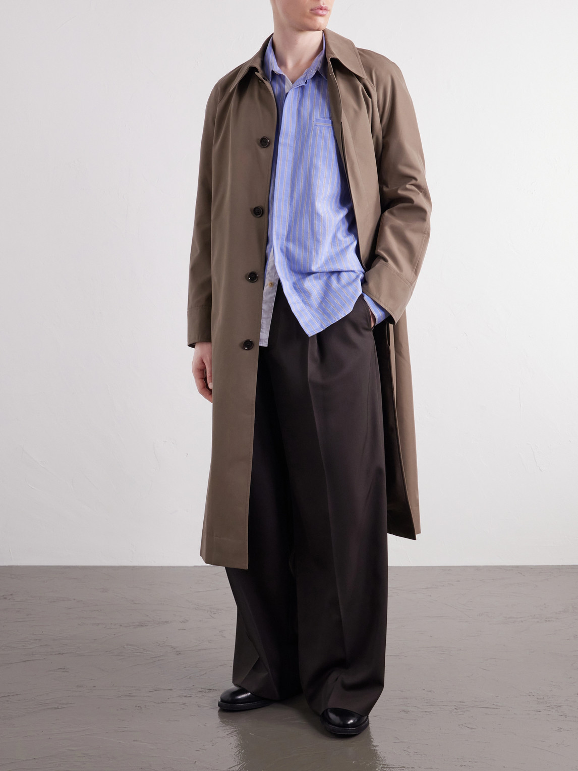 Mulvey Striped Cotton Shirt