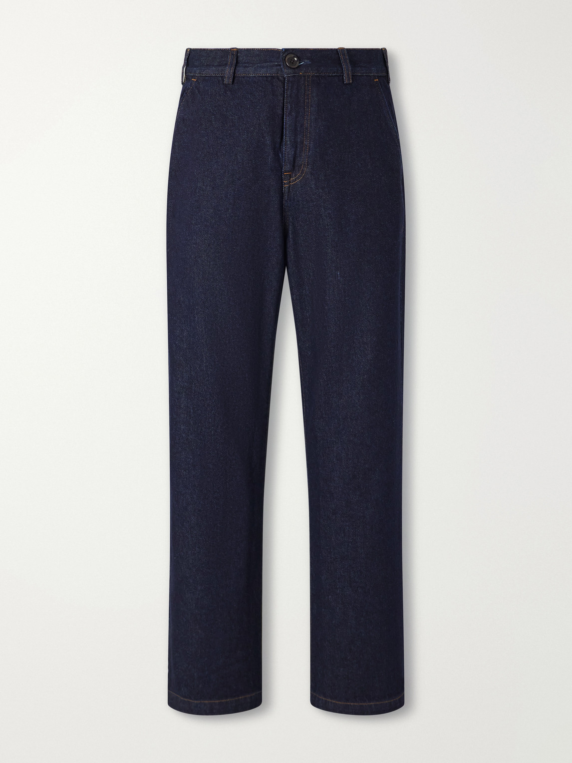 Oliver Spencer Westall Straight-leg Jeans In Blue