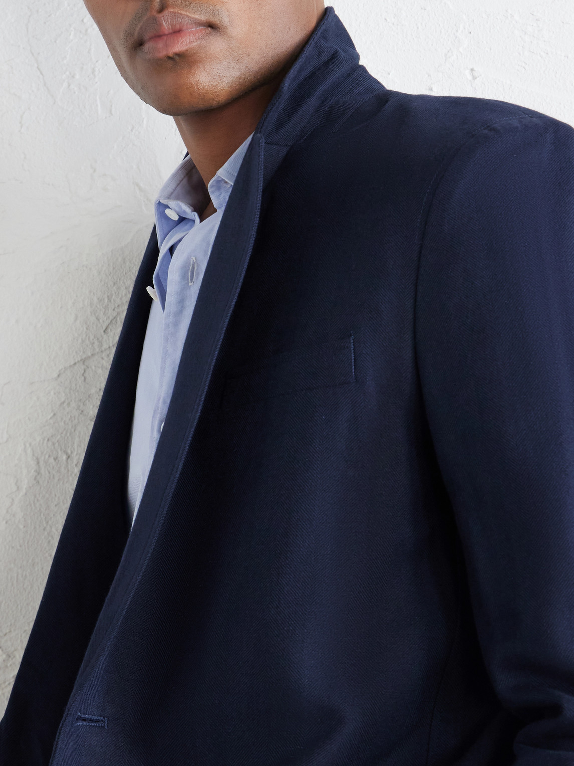 Westbury Cotton-Blend Herringbone Suit Jacket