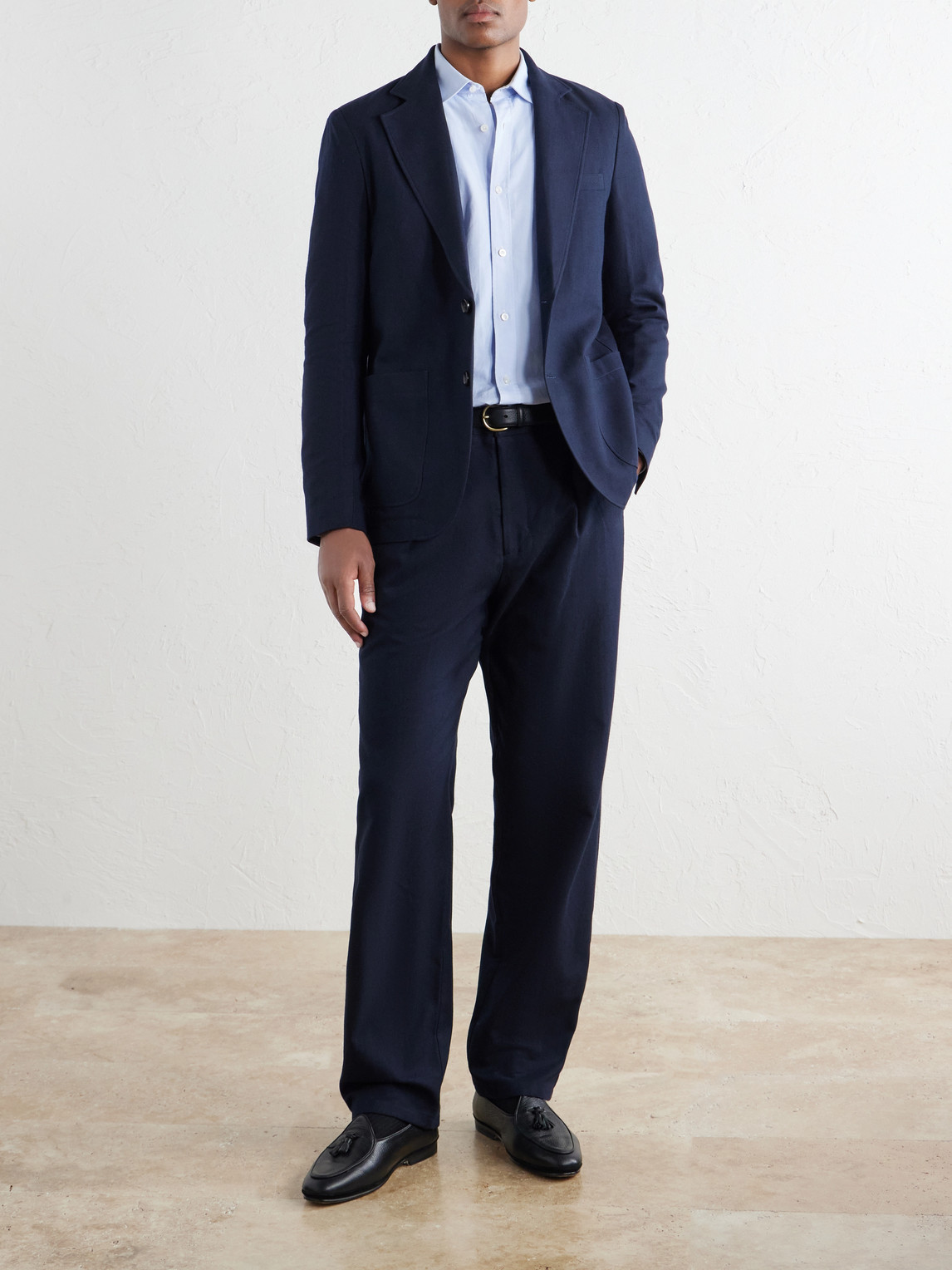 Westbury Cotton-Blend Herringbone Suit Jacket